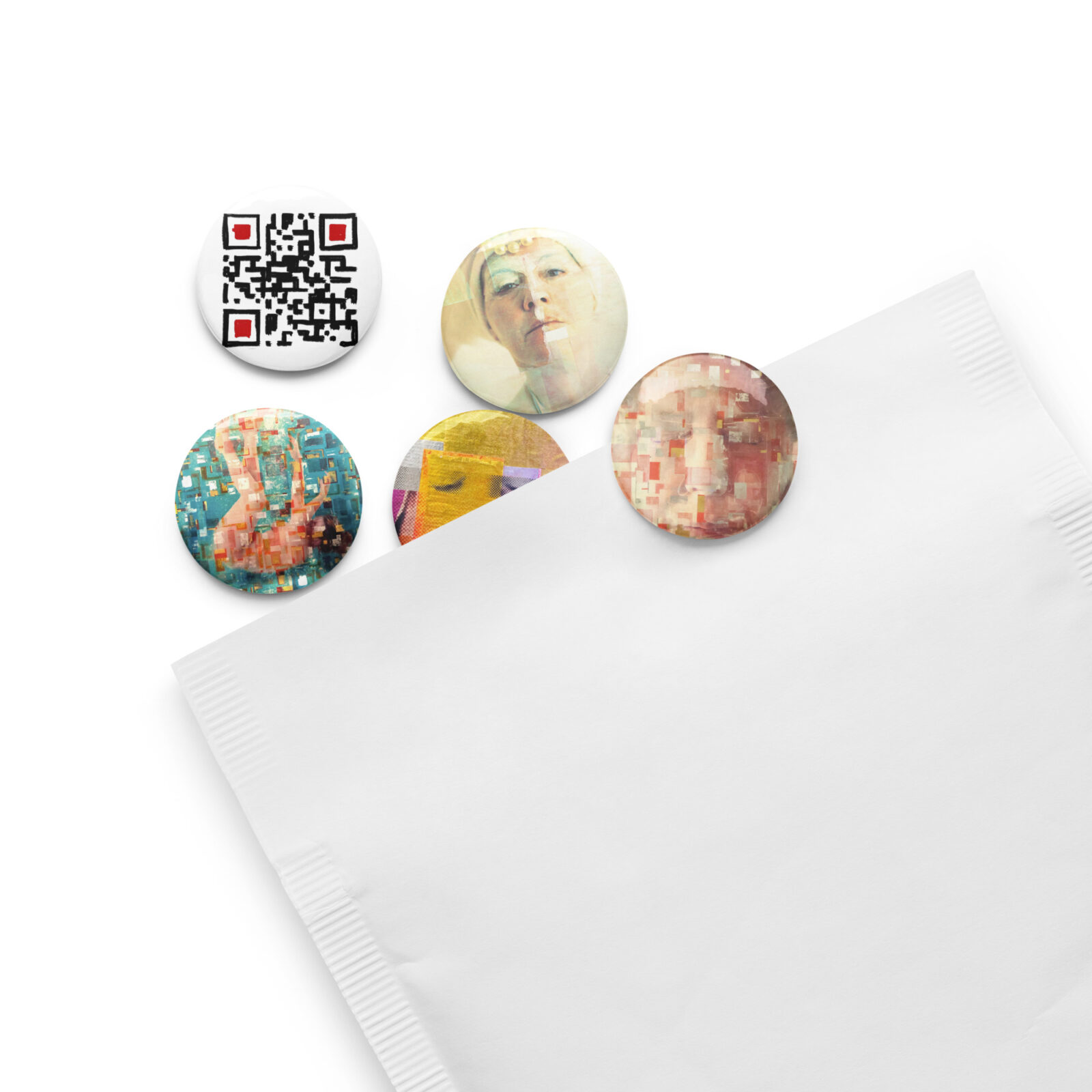 Set of pin buttons Adventures of A Fluctuous Woman - Afbeelding 6