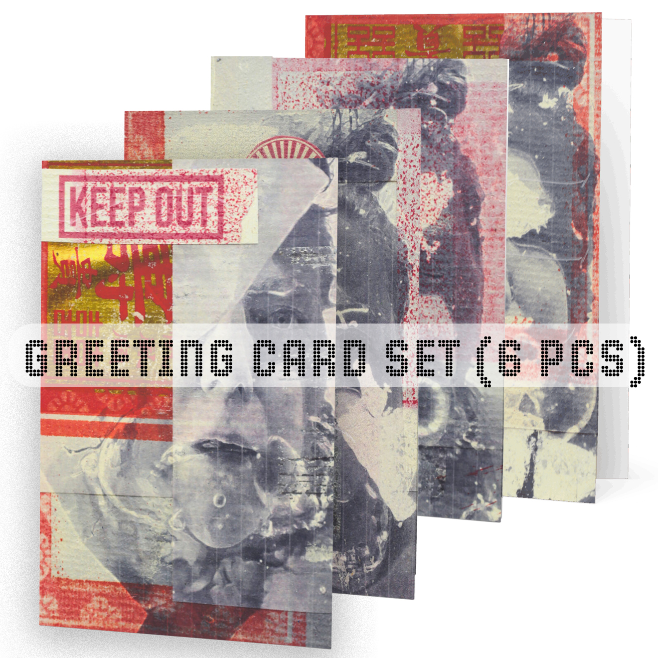 Kaartenset – Outcast (6 stuks)