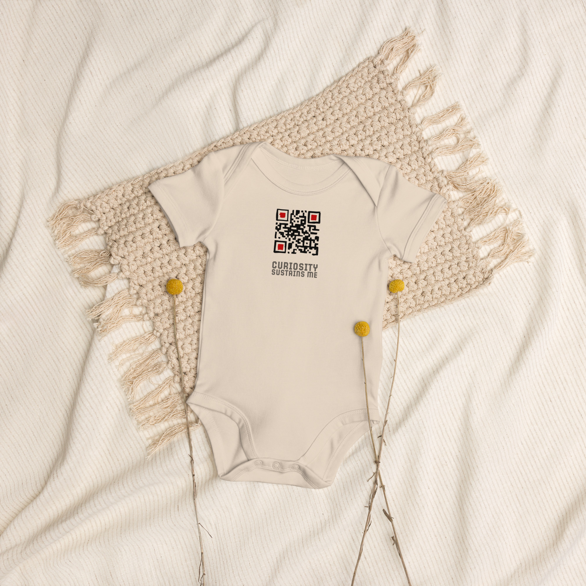 Organic cotton baby bodysuit - Afbeelding 2